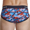 Garçon Français Camouflage Cotton Briefs - Tricolor