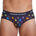 Garçon Français Duck Cotton Briefs - Rainbow