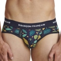 Garçon Français Tropical Leaf Cotton Briefs