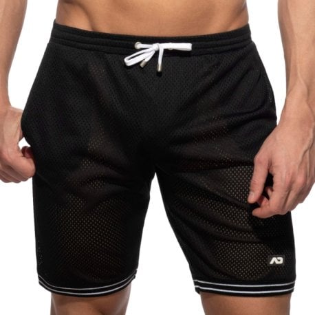 Addicted Slam Mesh Shorts - Black