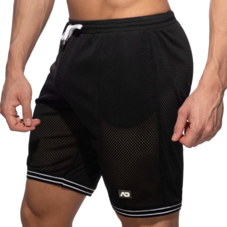 Addicted Slam Mesh Shorts - Black