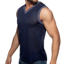 Addicted Slam Mesh Tank Top - Navy