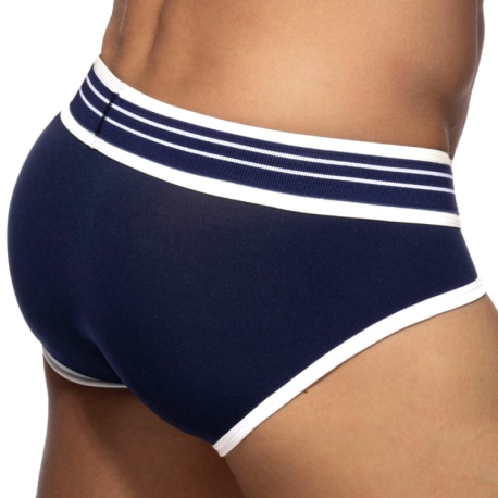 Addicted Double Trouble Briefs - Navy