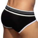 Addicted Double Trouble Briefs - Black