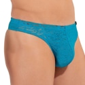 HOM String Temptation Free Cut Lace Bleu