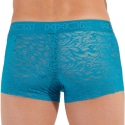 HOM Boxer Temptation Free Cut Lace Bleu