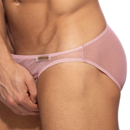 Addicted Charm Bikini Briefs - Light Pink