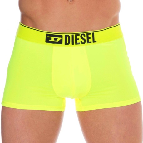 Diesel Microfiber Boxer Briefs - Neon Yellow