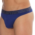 Emporio Armani Essential Microfiber Thong - Ink Blue