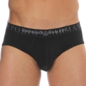 Emporio Armani New Icon Cotton Briefs - Black