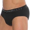 Emporio Armani New Icon Cotton Briefs - Black