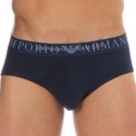 Emporio Armani New Icon Cotton Briefs - Navy