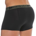 Emporio Armani Core Logoband Cotton Boxer Briefs - Black - Khaki