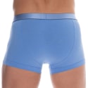 Emporio Armani Boxer Shiny Logoband Coton Bleu Ciel