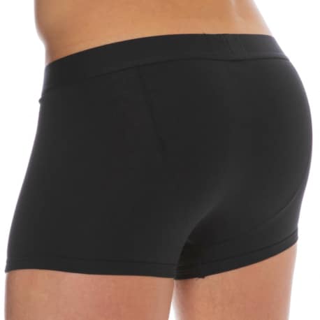 Emporio Armani New Icon Cotton Boxer Briefs - Black