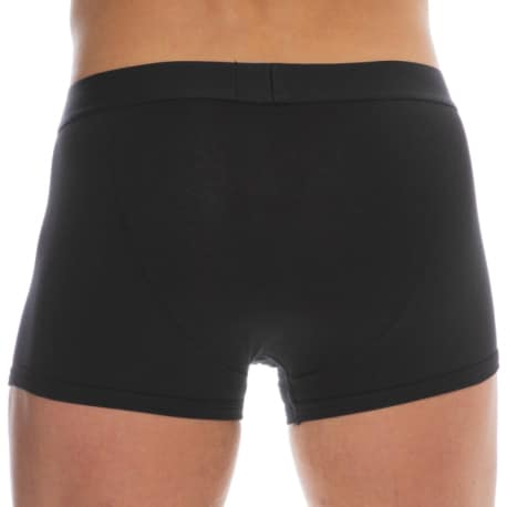 Emporio Armani New Icon Cotton Boxer Briefs - Black