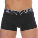 Emporio Armani Boxer Megalogo Coton Noir