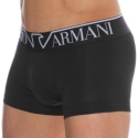 Emporio Armani Boxer Megalogo Coton Noir