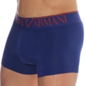 Emporio Armani Boxer Megalogo Coton Bleu Encre