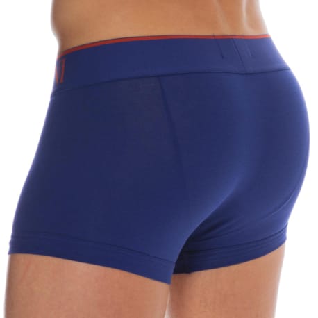 Emporio Armani Boxer Megalogo Coton Bleu Encre