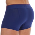 Emporio Armani Megalogo Cotton Boxer Briefs - Ink Blue