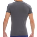 Emporio Armani T-Shirt Bold Monogram Coton Gris