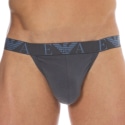 Emporio Armani Bold Monogram Cotton Jock - Magnet