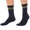 Emporio Armani 2-Pack Sporty Sponge Socks - Navy