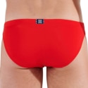 HOM Nautical Cup Micro Swim Briefs - Red