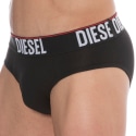 Diesel 3-Pack Stretch Cotton Briefs - Black