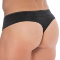 Diesel Denim Division Cotton Thong - Black