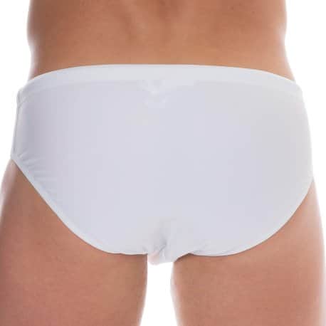 Bikkembergs Slip de Bain Essential Blanc