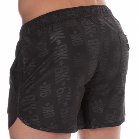 Bikkembergs Retro Swim Shorts - Black