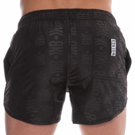 Bikkembergs Retro Swim Shorts - Black