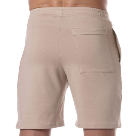 TOF Paris Bamboo Bermuda Shorts - Beige