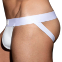 AD Fetish Jock Strap Chaps Blanc