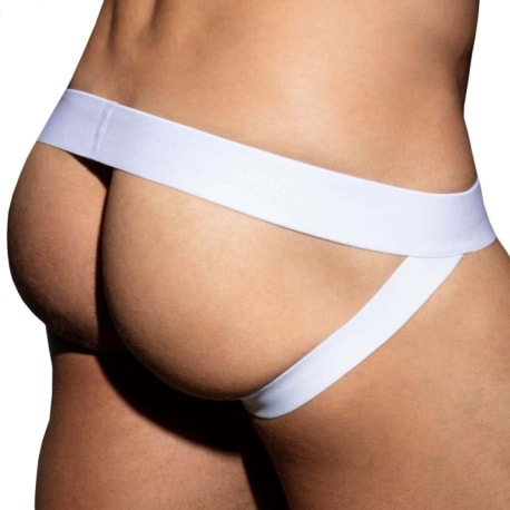 AD Fetish Jock Strap Chaps Blanc