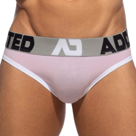 Addicted 3-Pack Seamless Briefs - Pink - Blue - Yellow