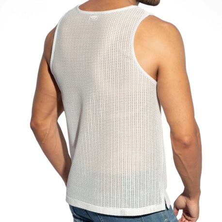 ES Collection Formentera Retro Tank Top - Ivory