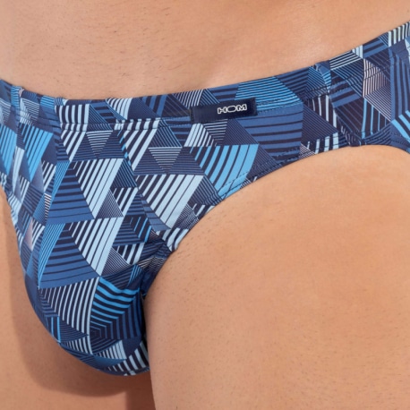 HOM Slip Comfort Micro Mekong Bleu