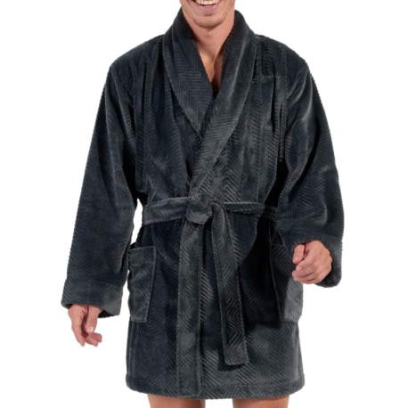 HOM Everest Dressing Gown - Grey