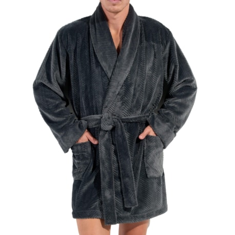 HOM Everest Dressing Gown - Grey