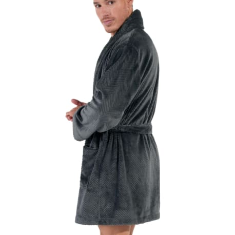 HOM Everest Dressing Gown - Grey