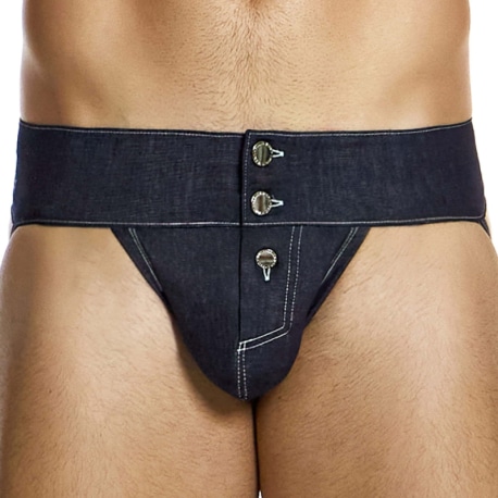 Modus Vivendi Denim Jockstrap - Blue