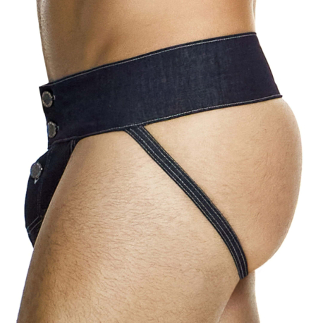 Modus Vivendi Denim Jockstrap - Blue