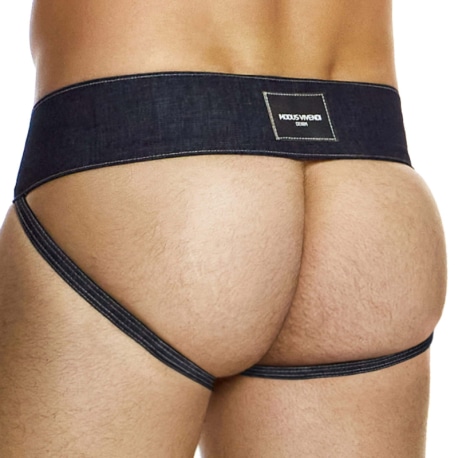 Modus Vivendi Denim Jockstrap - Blue