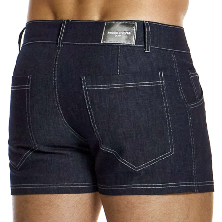 Modus Vivendi Denim Shorts - Blue