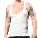 Andrew Christian Queer Castro Tank Top - White