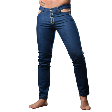 Andrew Christian Jeans Skinny Stretch Queer Castro Indigo