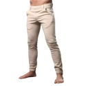 Andrew Christian Pantalon Jogger Skinny Chino Beige